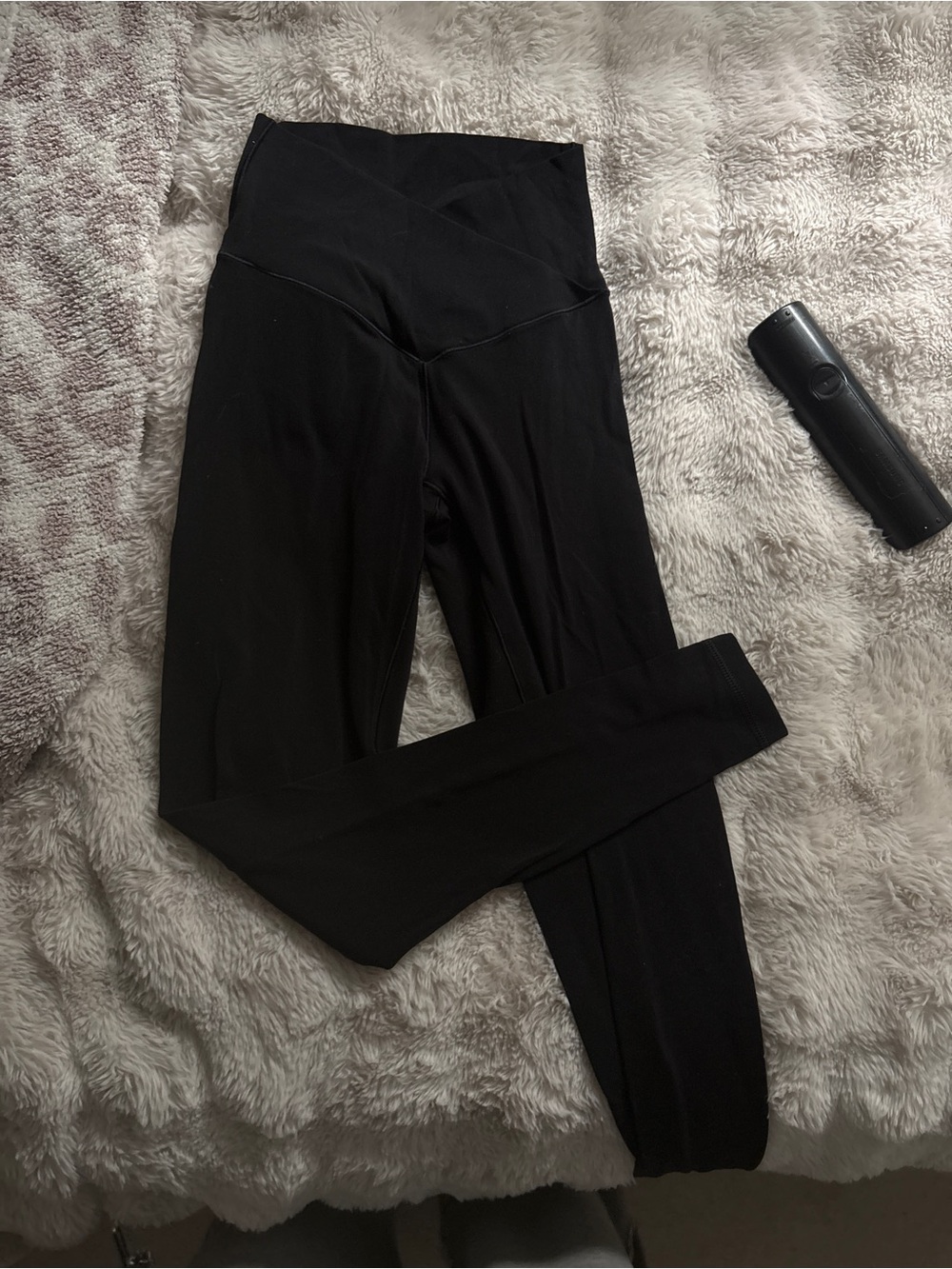 Aerie Crisscross Black Leggings